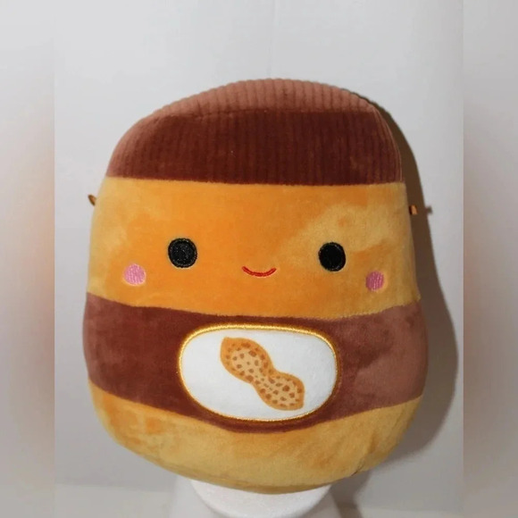 Squishmallows Brizby Peanut Butter 8” Plush - Picture 1 of 11